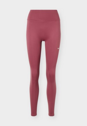 Nike Performance, W NK DF ONE HR TIGHT USEAM - Tights - pink smoke/white