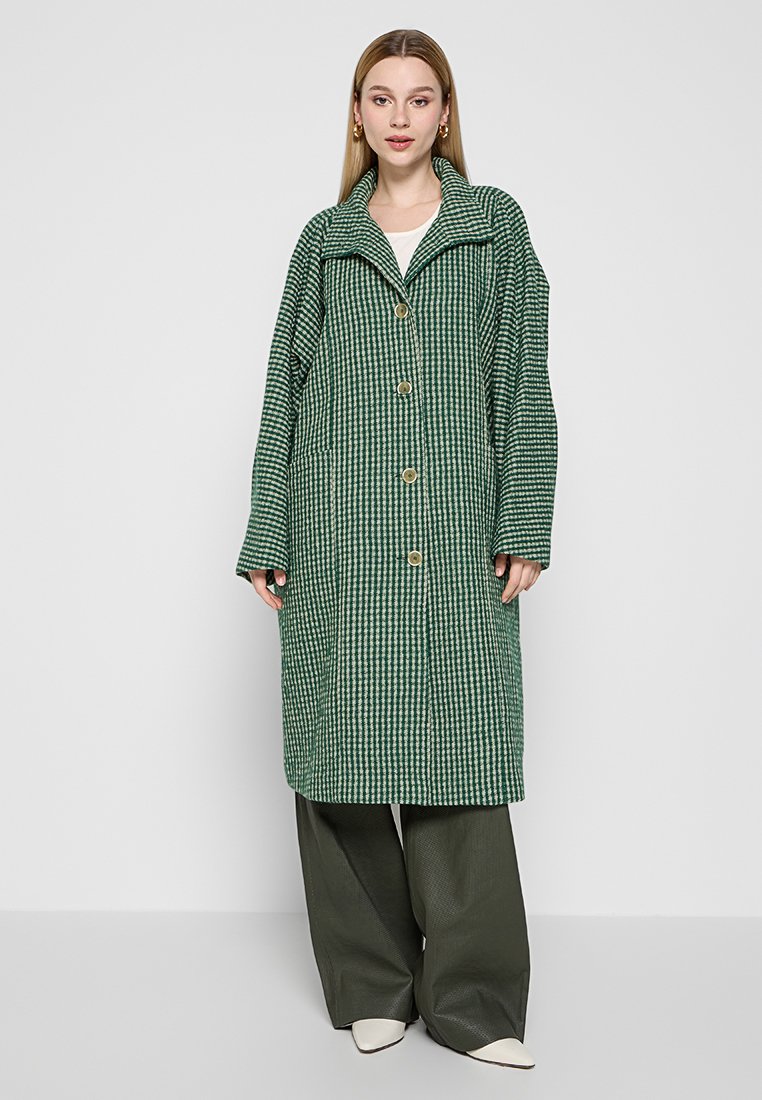 American vintage Mantel groen