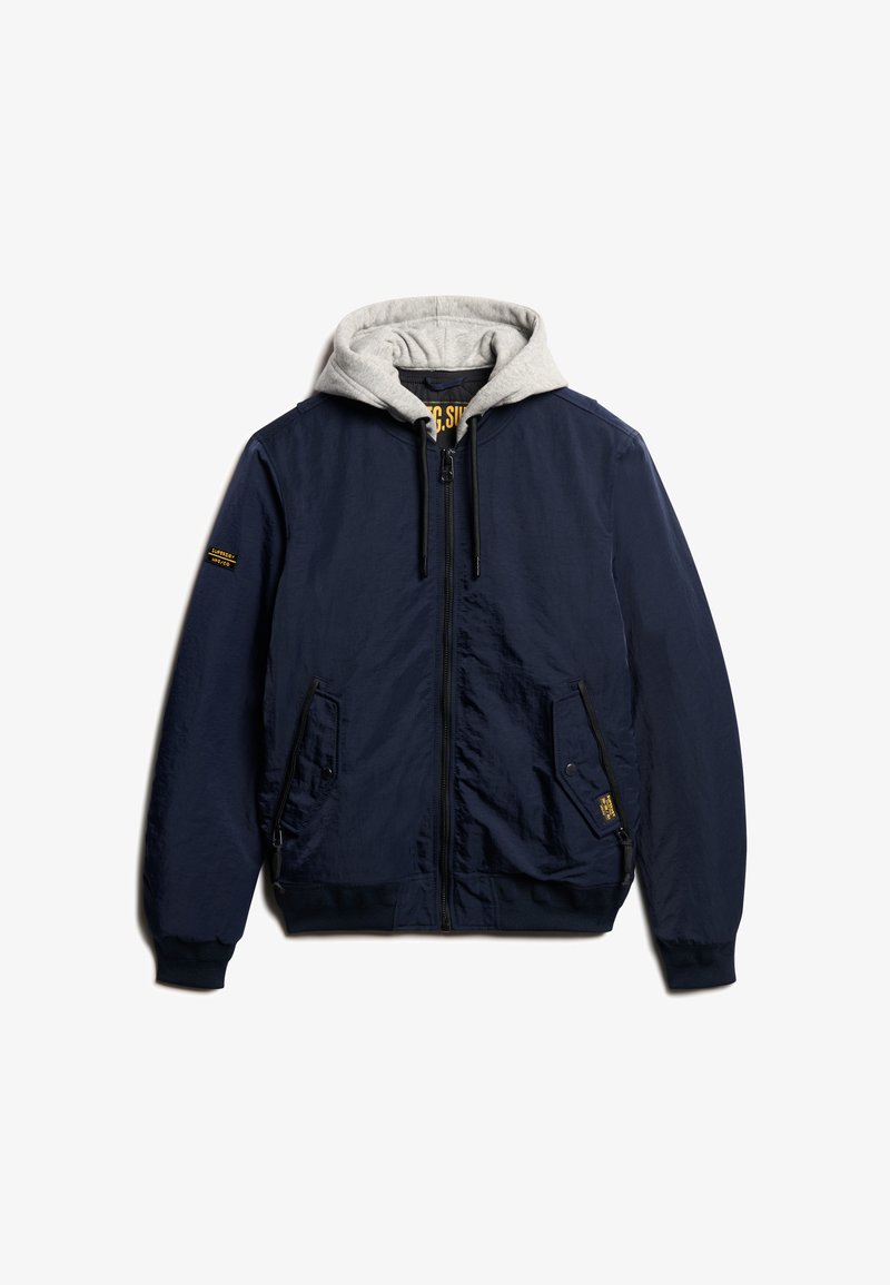 Motorradjacke Herren Herren MA1 Bomberjacke Mit Kapuze