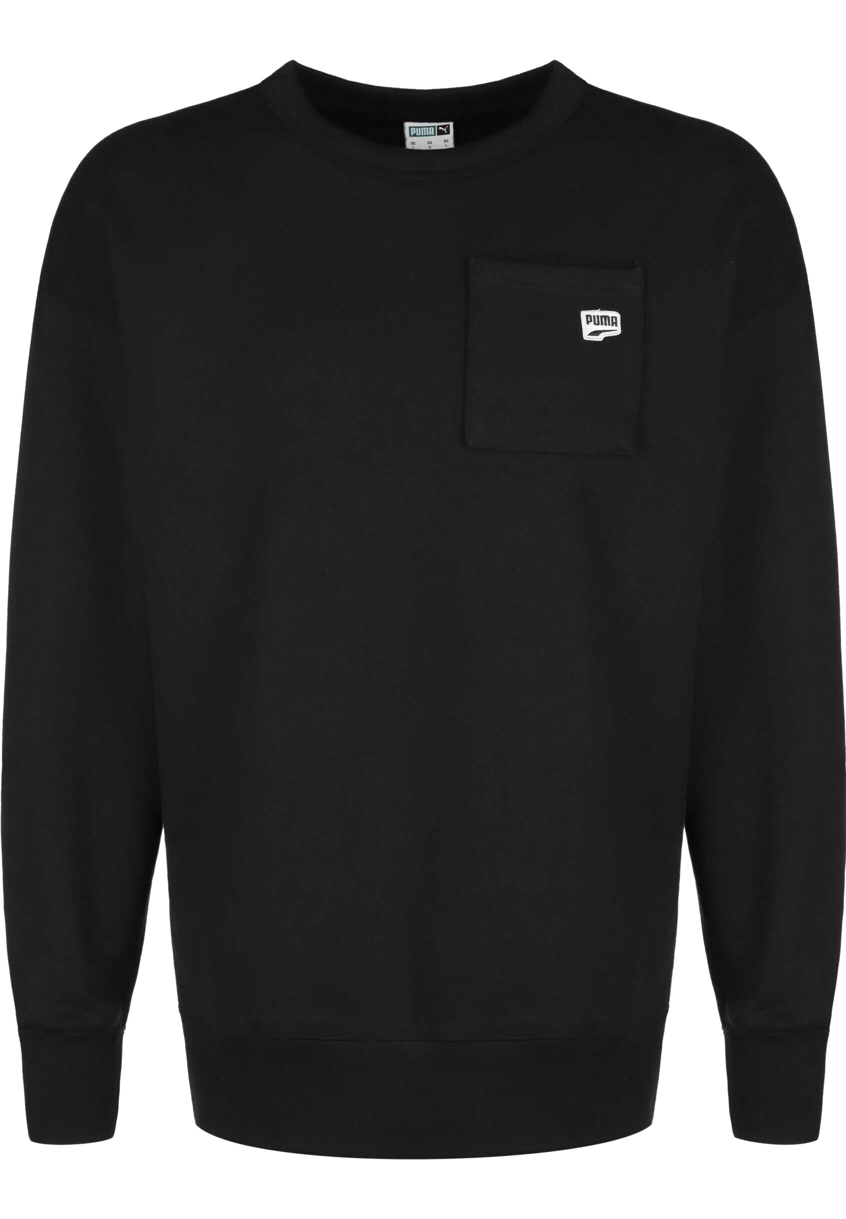 Puma DOWNTOWN Sweatshirt black/schwarz Zalando