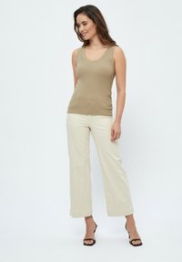 Desires DEANELI RIB TANK TOP. - Topp - cobblestone
