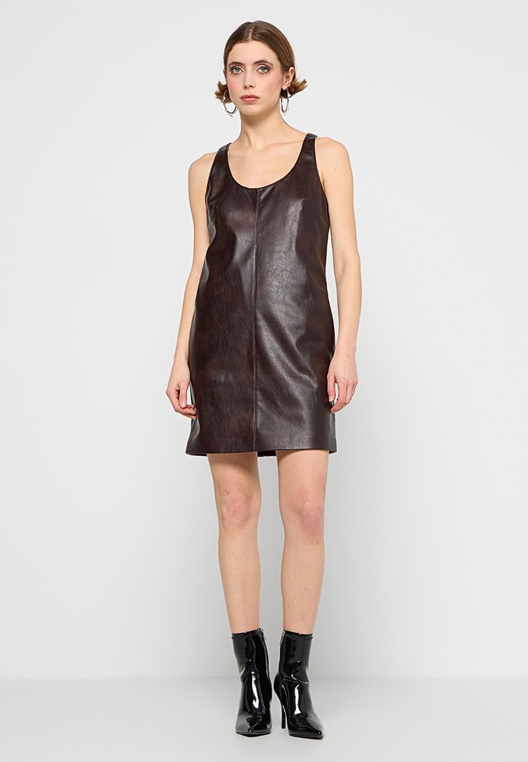 pinko Jurk donkerbruin