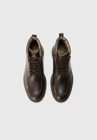 Hackett London PATRICK - Botine cu șireturi - dark brown