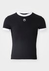 MOON LOGO FITTED UNISEX - T-Shirt basic - black