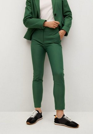 Stoffhose - dark green