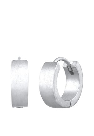 HOOPS MINIMAL - Ohrringe - silver-coloured