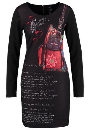 Jersey dress - black