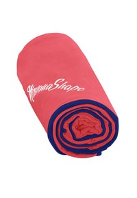 Unselected, korallenrot   blauer rand