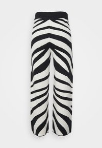 Vero Moda VMGOLD LEO PANT - Calças - black/birch