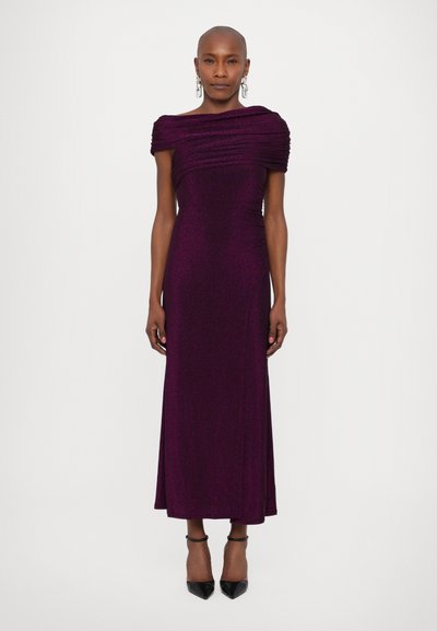 Diane von Furstenberg AGUSTIN DRESS - Koktejlové šaty / šaty na párty - metallic red purple