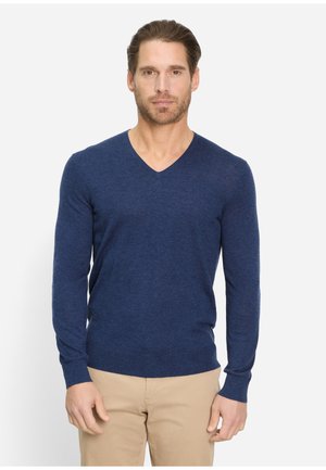 OLYMP Level Five Strickpullover - blau