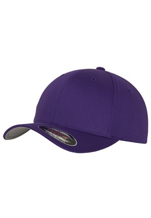 WOOLY COMBED  - Cap - purple