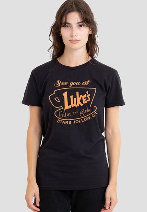 Warner Brothers, GIRLMORE GIRLS SEE YOU AT LUKE'S - T-Shirt print - black
