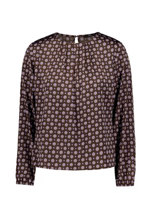 zero, Blouse - brown blue