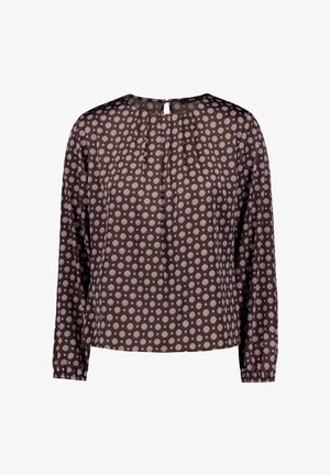 zero, Blouse - brown blue