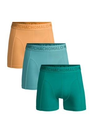 MUCHACHOMALO 3-PACK SOLID - Boxer alsónadrág - green blue orange