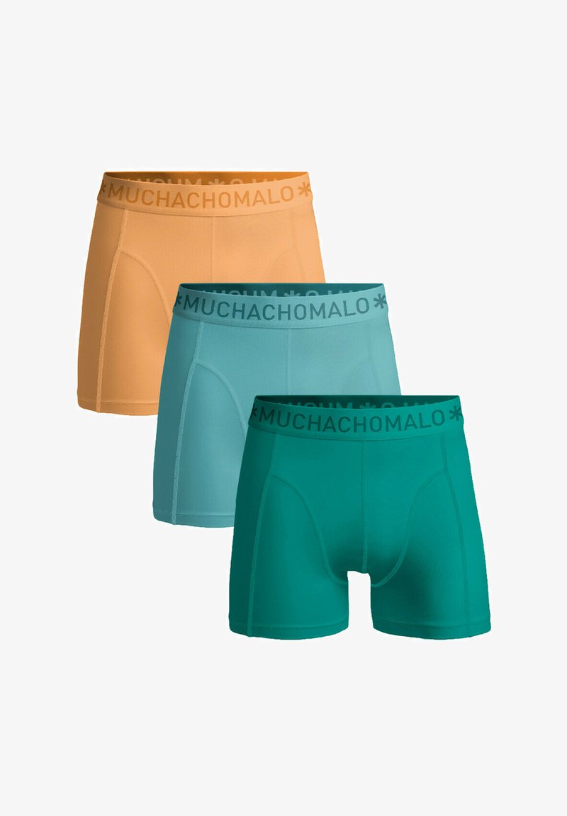 MUCHACHOMALO 3-PACK SOLID - Trumpikės - green blue orange