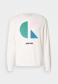 Calvin Klein Jeans Strikkegenser - tofu