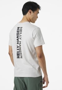 Helly Hansen CORE GRAPHIC - T-shirt print - nimbus cloud