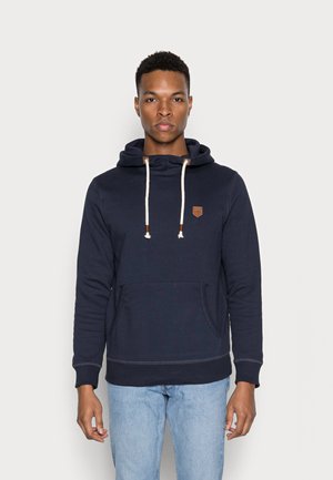 JPRBLUDAN HIGH NECK HOOD - Felpa - navy blazer