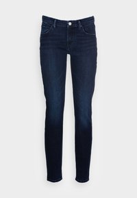 Marc O'Polo DENIM ALVA - Calças de ganga justas - dark blue/black