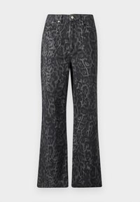 BLAKE - Straight leg -farkut - leppo black