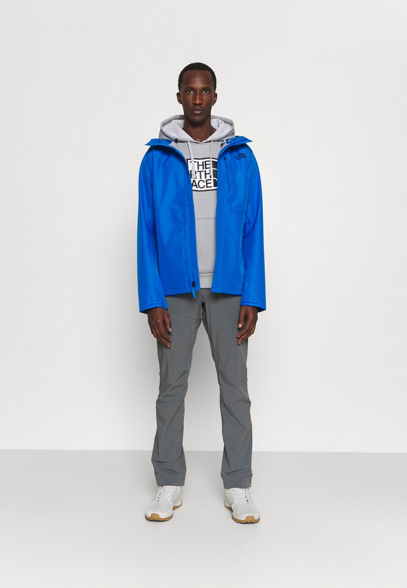 The North Face Exploration Hoodie Kapuzenpullover Light Grey Heather Black Hellgrau Meliert Zalando De
