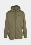 Sudadera con cremallera - medium olive/black