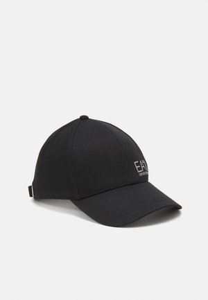 EA7 Emporio Armani TRAIN CORE ID LOGO UNISEX - Cap - black/silver