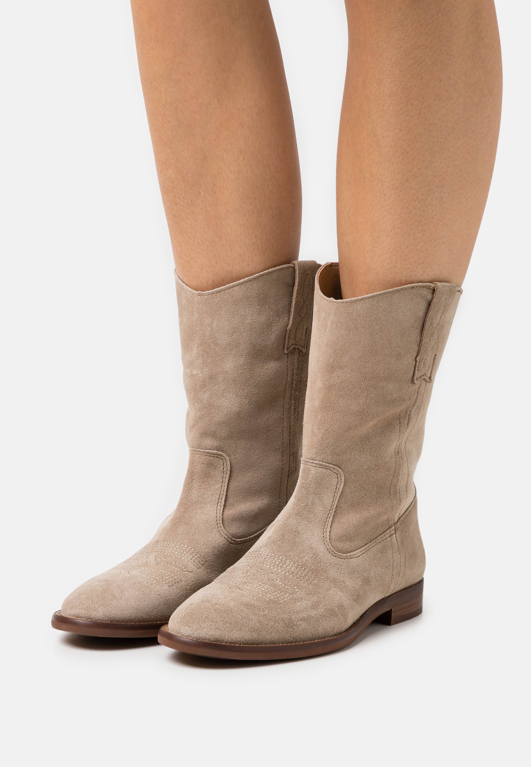 Alpe FREE - Botines camperos - dessert/marrón topo - Zalando.es