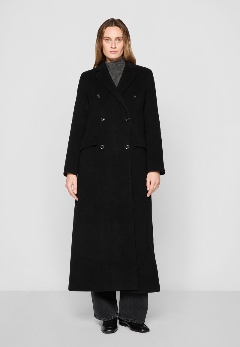 Samsøe Samsøe COAT MAXI  - Klassikaline mantel - black