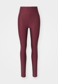 CREASE HIGH WAIST - Pajkice - evening red