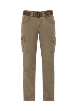 MULTI-POCKET - Cargobukser - olive