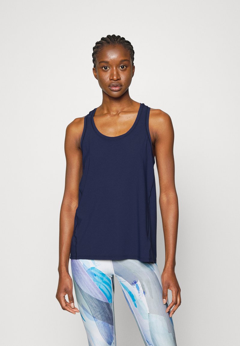 Athleta ULTIMATE SCOOP TANK Débardeur dress blue/bleu ZALANDO.FR