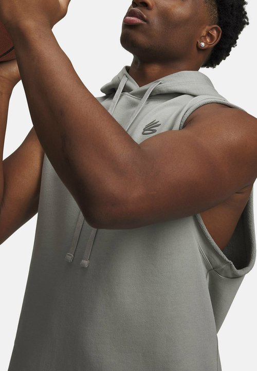 Cabeen Uomo Felpa con Zip e Cappuccio Senza Maniche Palestra Canotta Bodybuilding Gilet con Tasche