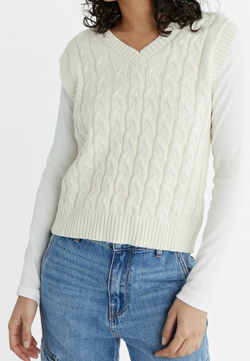 Stradivarius Trui - white
