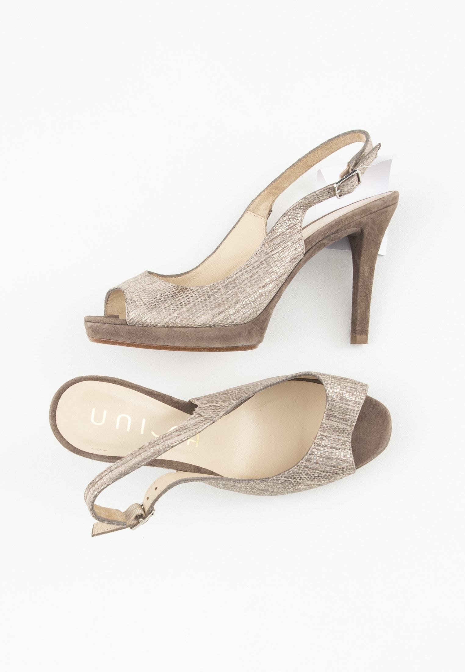Unisa Sandales à talons hauts - beige - ZALANDO.FR