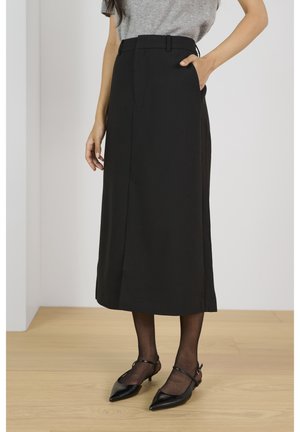 A-linjainen hame - black