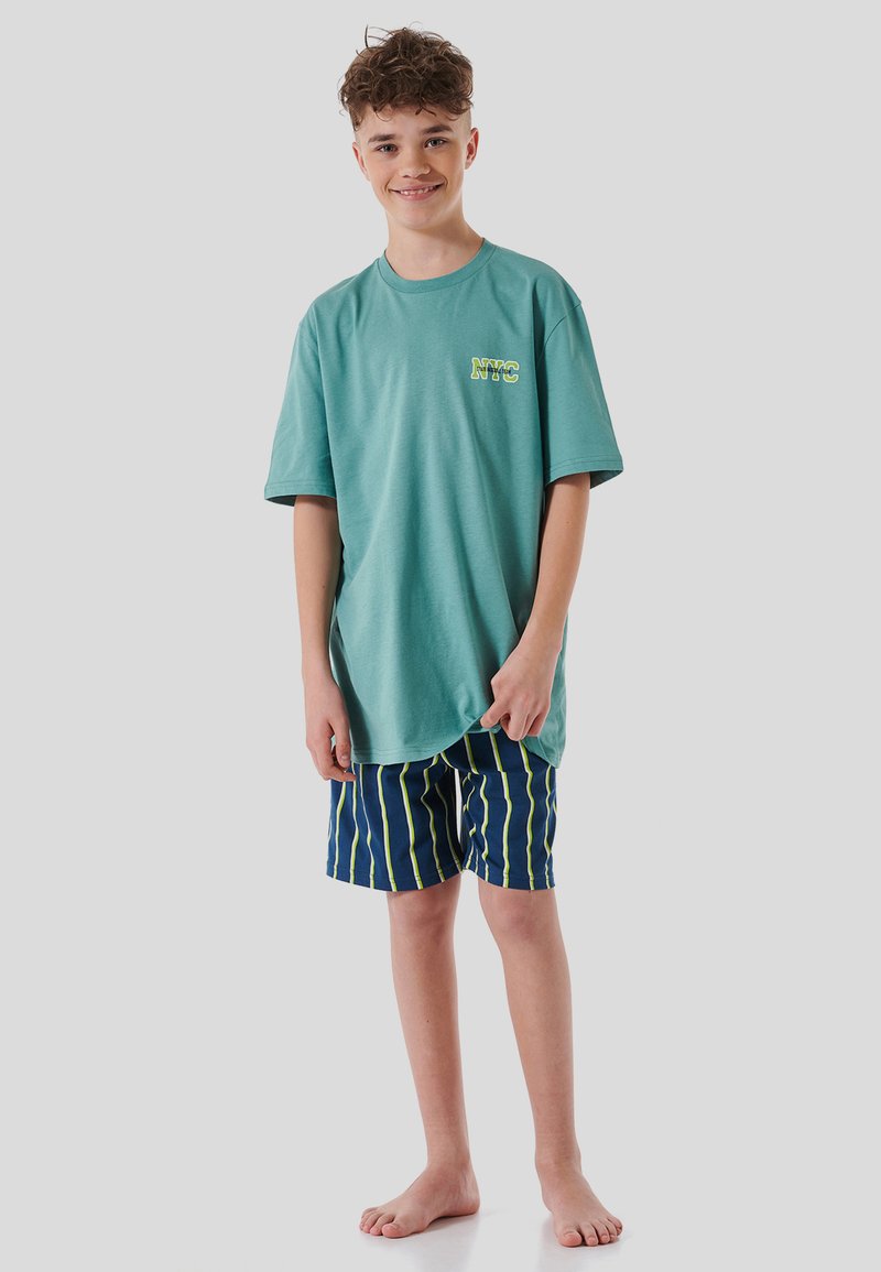 Schiesser KURZ SET - Pyjama set - mineral