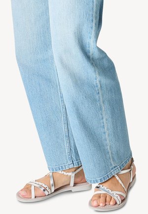 Sandales - silver comb