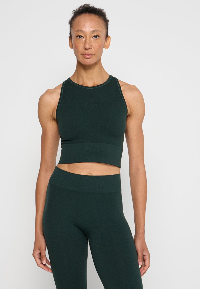 Only Play Top donkergroen