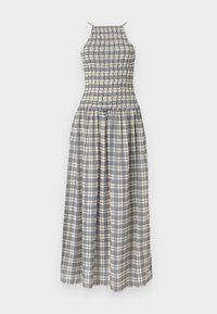 SHIRRED SLEEVELESS MIDI DRESS - Vardagsklänning - dark night navy