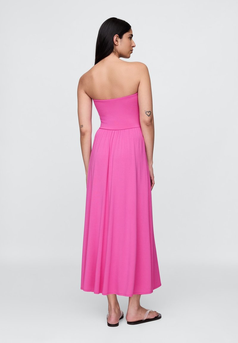 GAP STRAPLESS DROP WAIST DRESS - Maxi dress - budding lilac/lilac -  Zalando.ie