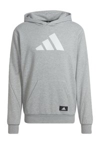 adidas Performance Felpa con cappuccio - grey