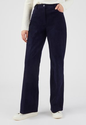 Damart Pantalon classique - marine foncé
