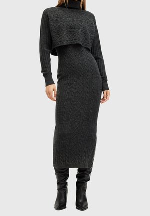 AllSaints, Robe pull - black