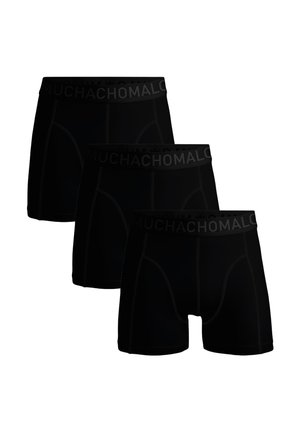 3-PACK SOLID - Boxershort - black