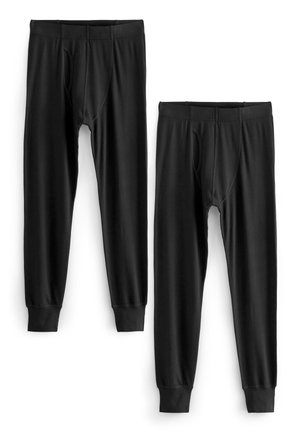 2 PACK LIGHTWEIGHT THERMAL LONG JOHNS - Långkalsonger - black