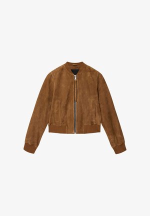 AllSaints, ORTEN - Leren jas - sugar brown