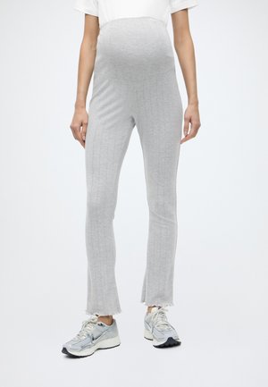 OLMTENNA STRAIGHT LEGGING JRS - Trikoot - light grey melange